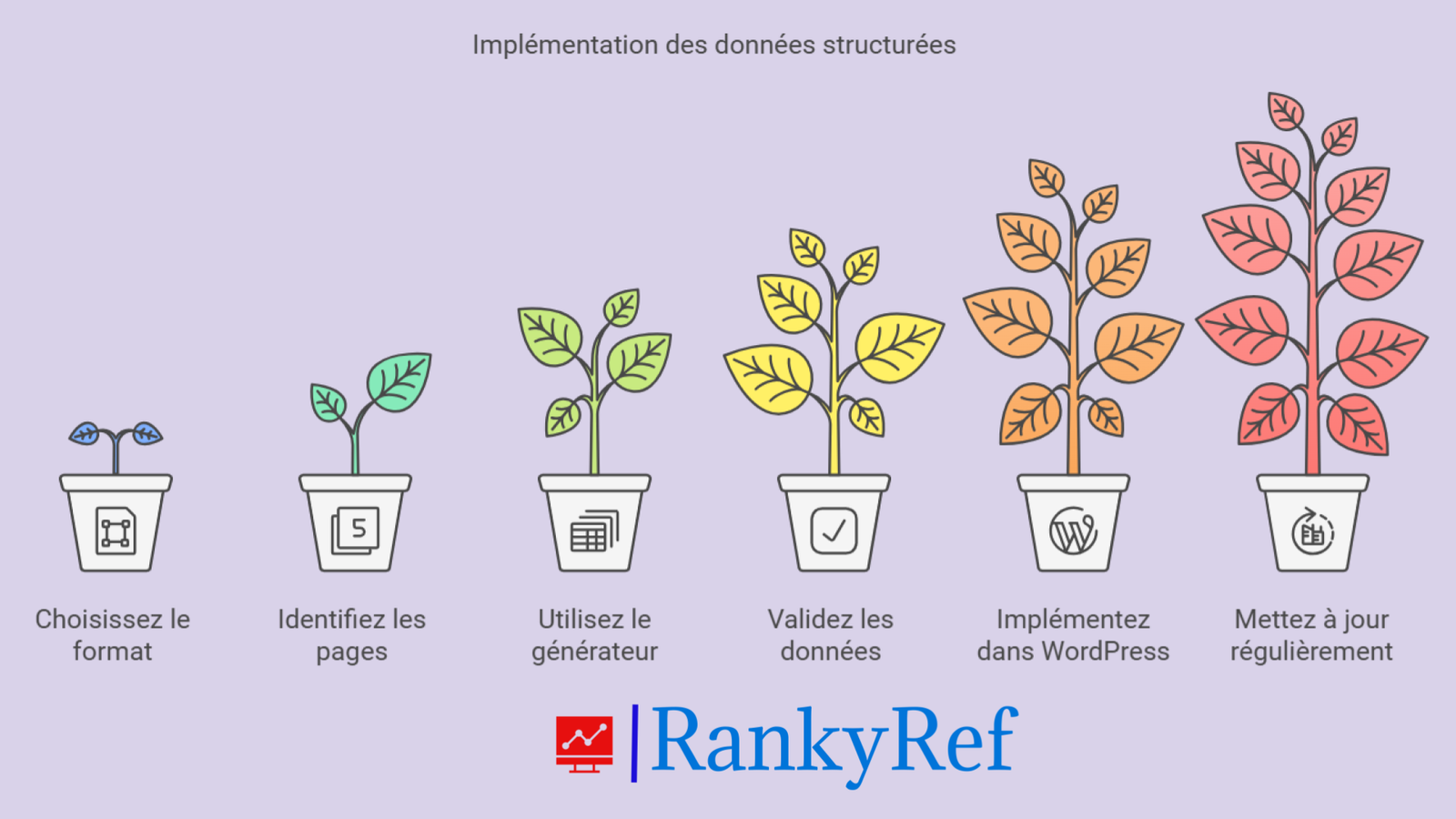 Comment implémenter les données structurées 